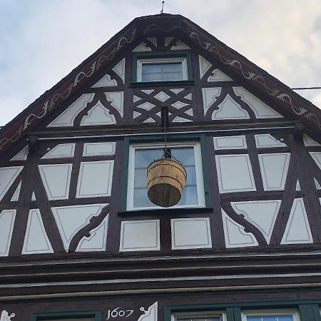 Schoene Ferienwohnung Gewoelbekeller Fachwerkhaus Bacharach Esterno foto