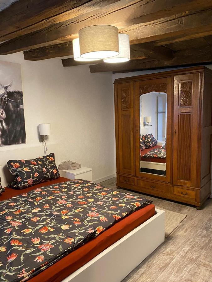 Schoene Ferienwohnung Gewoelbekeller Fachwerkhaus Bacharach Esterno foto