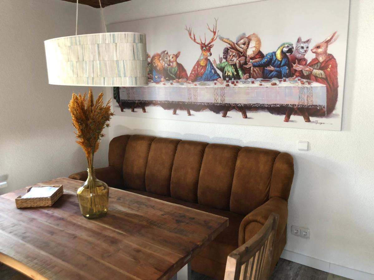 Schoene Ferienwohnung Gewoelbekeller Fachwerkhaus Bacharach Esterno foto